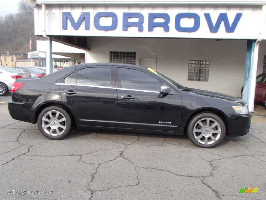 2006 Zephyr  - Black Clearcoat / Dark Charcoal photo #1