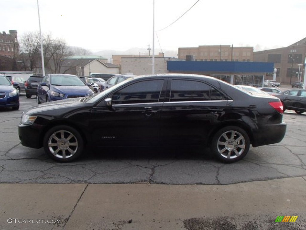 2006 Zephyr  - Black Clearcoat / Dark Charcoal photo #5