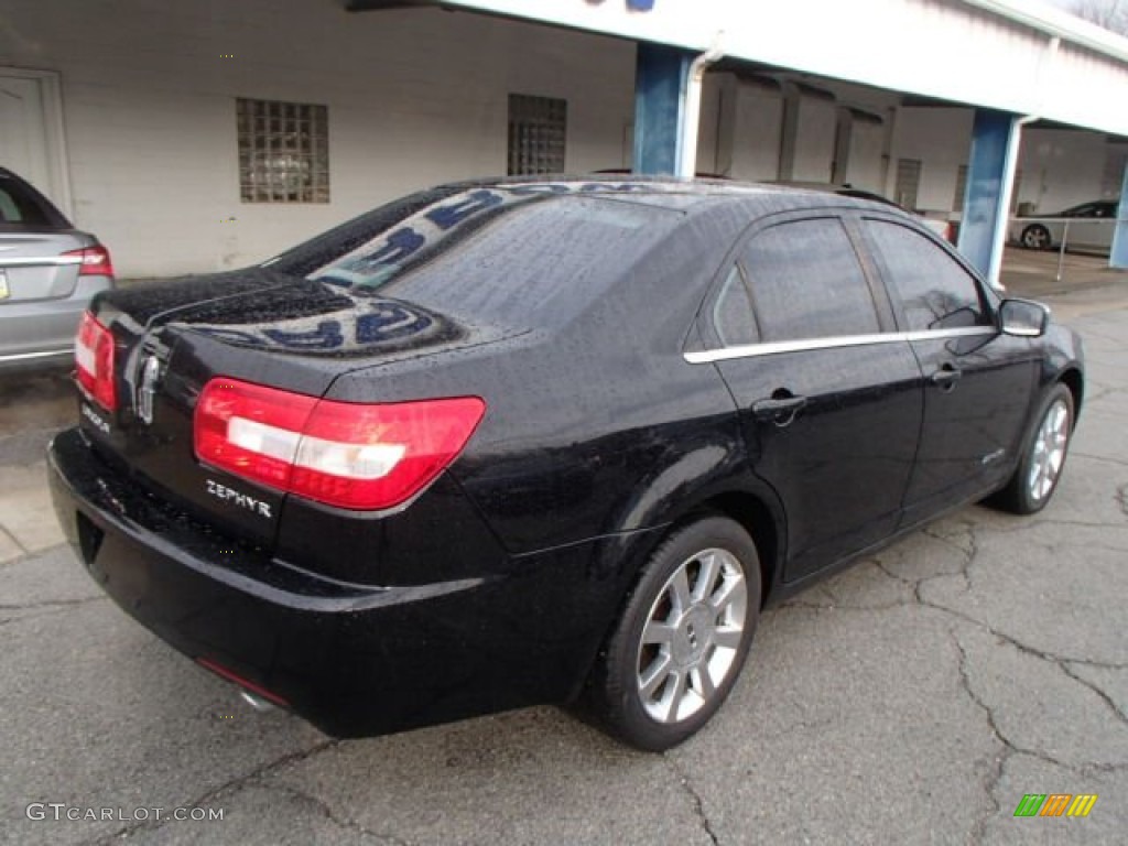 2006 Zephyr  - Black Clearcoat / Dark Charcoal photo #8