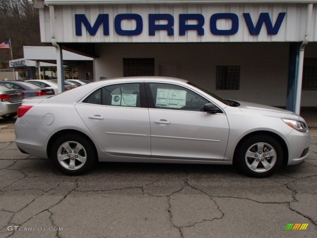 Silver Ice Metallic Chevrolet Malibu