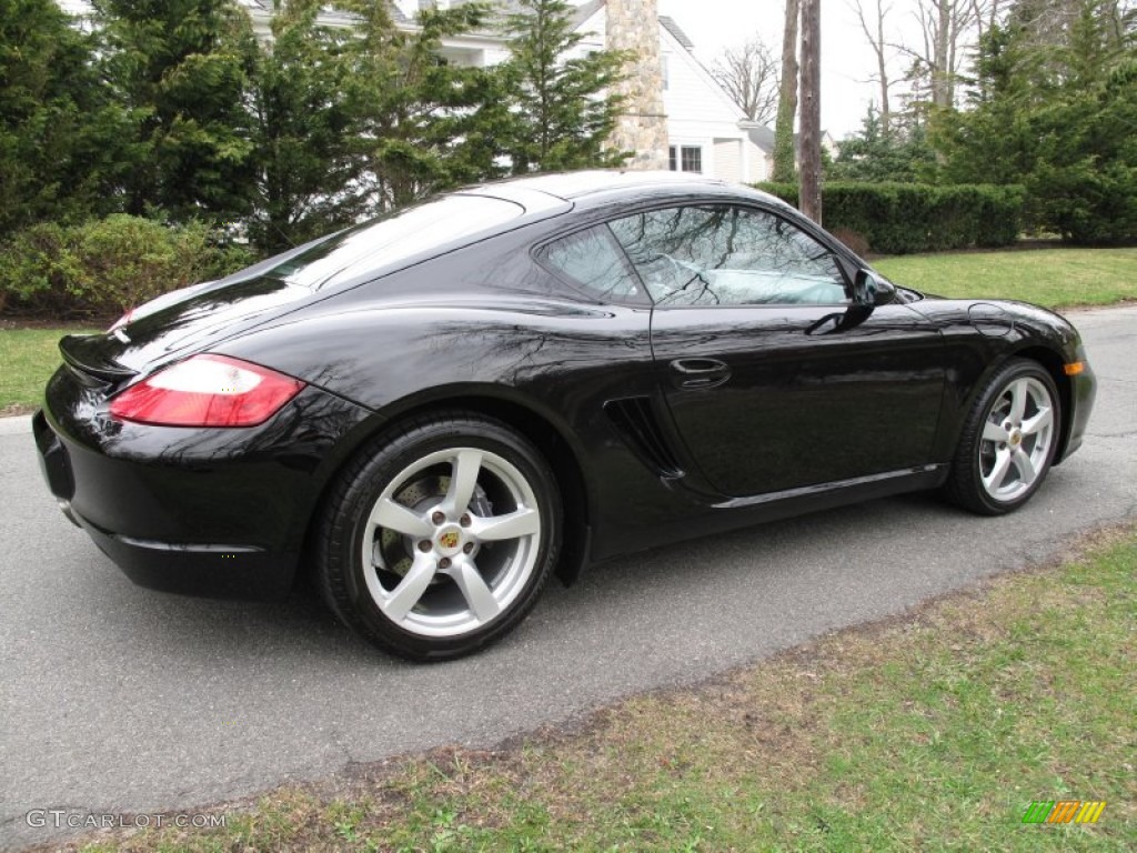 Black 2008 Porsche Cayman Standard Cayman Model Exterior Photo #79639145