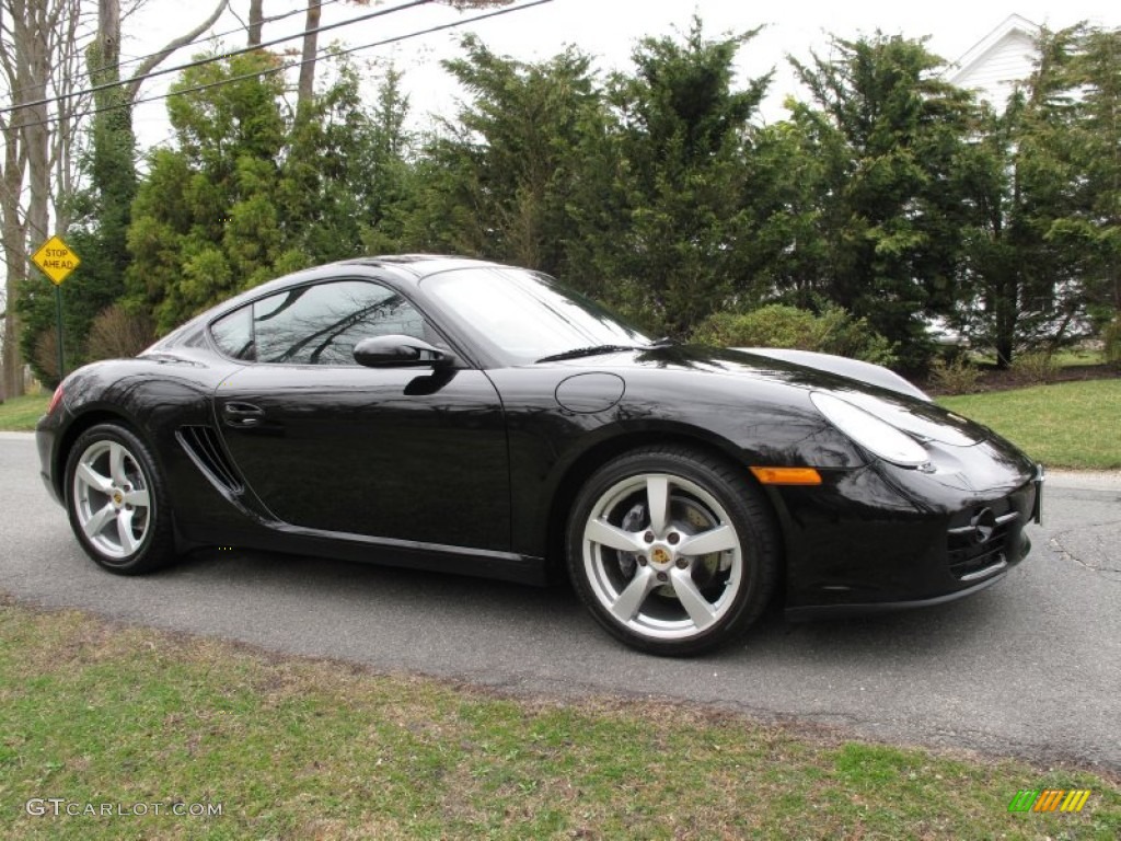 Black 2008 Porsche Cayman Standard Cayman Model Exterior Photo #79639183