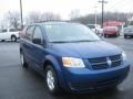 2010 Deep Water Blue Pearl Coat Dodge Grand Caravan SE Hero  photo #4