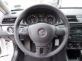 Titan Black Steering Wheel Photo for 2013 Volkswagen Passat #79639520