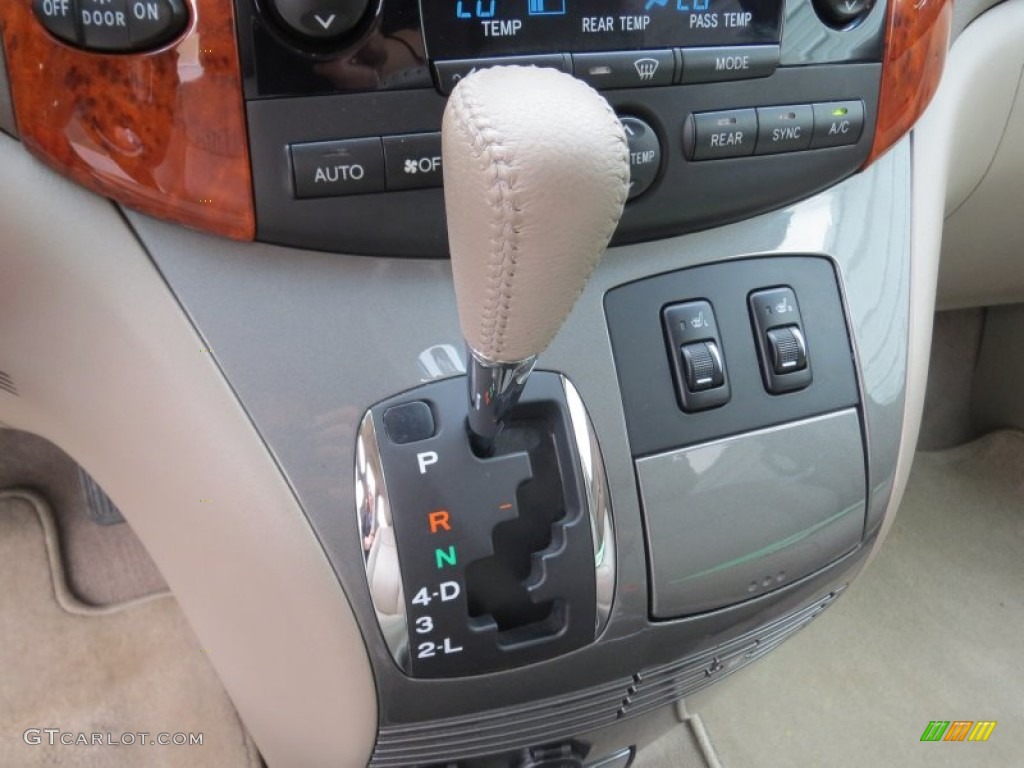 2010 Toyota Sienna XLE 5 Speed ECT-i Automatic Transmission Photo #79639721