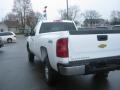 2008 Summit White Chevrolet Silverado 2500HD Work Truck Regular Cab 4x4  photo #4