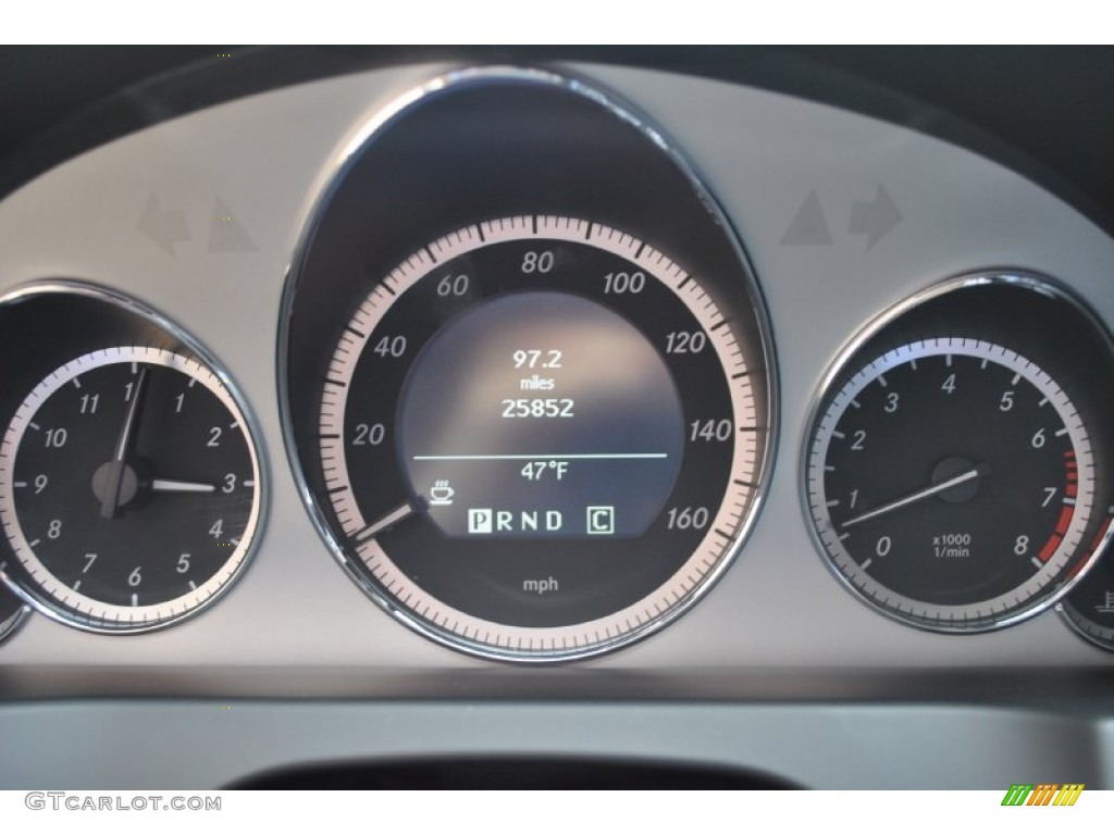 2010 Mercedes-Benz E 350 Coupe Gauges Photo #79639738