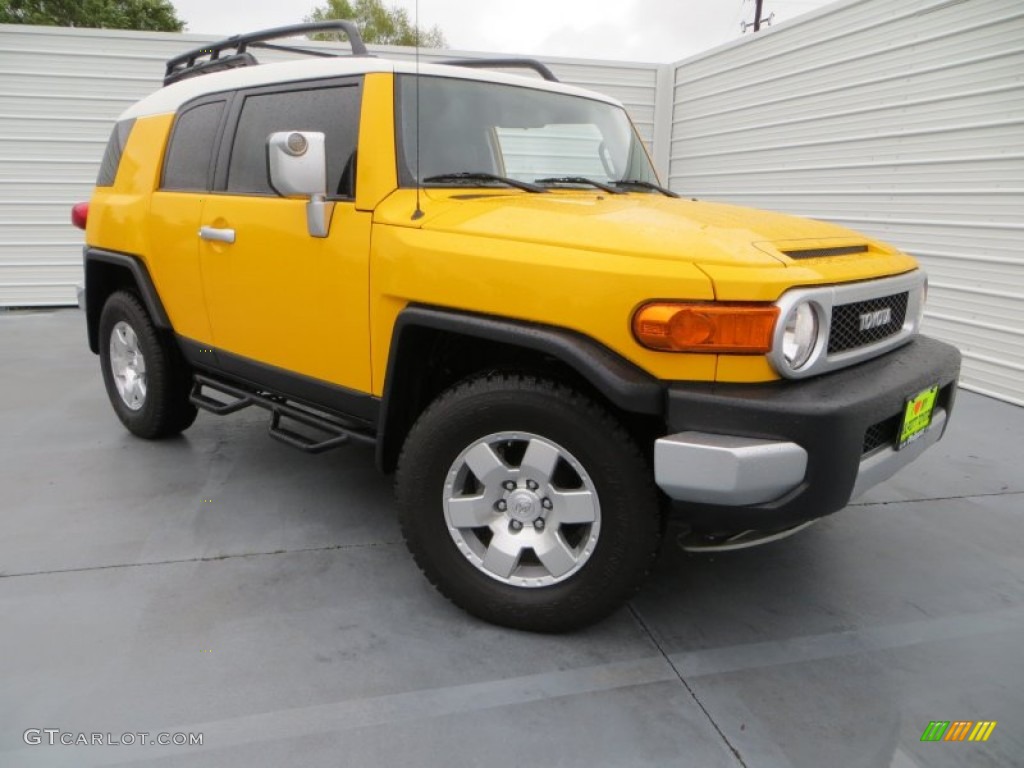 Sun Fusion Yellow 2008 Toyota FJ Cruiser 4WD Exterior Photo #79639870
