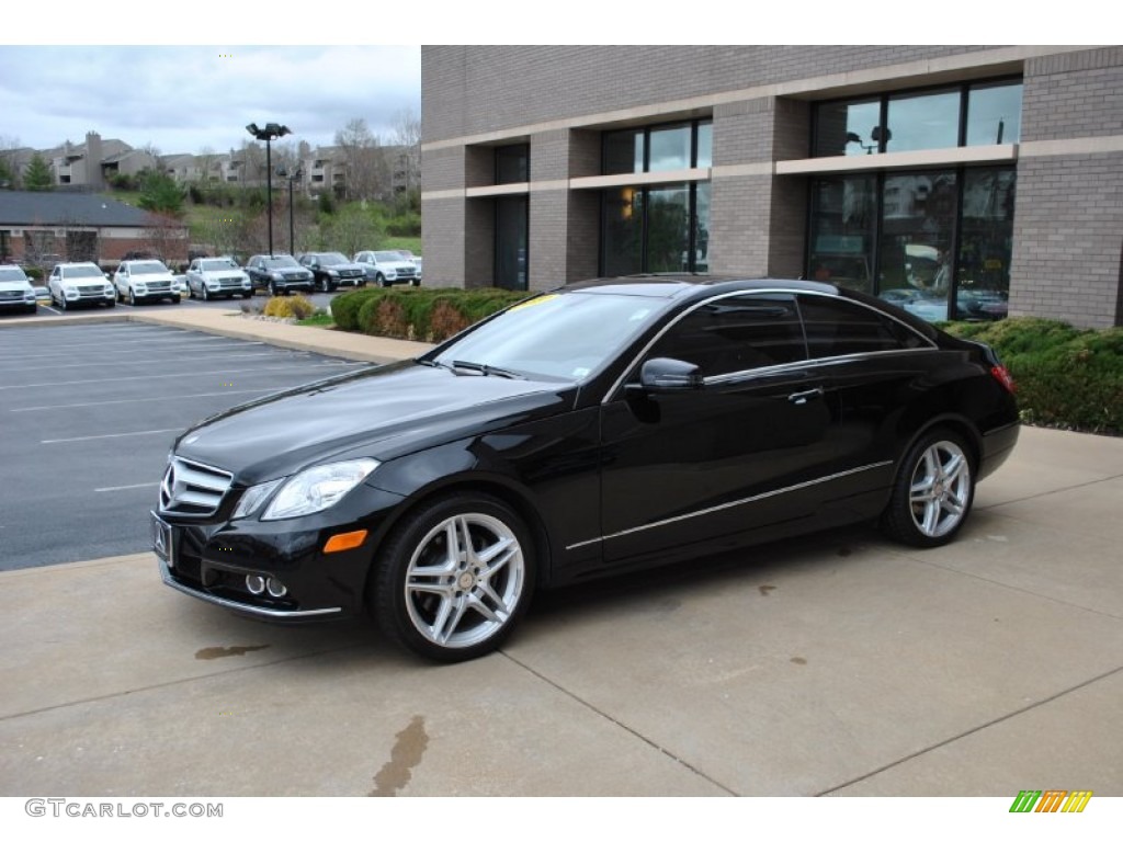Black 2010 Mercedes-Benz E 350 Coupe Exterior Photo #79639917