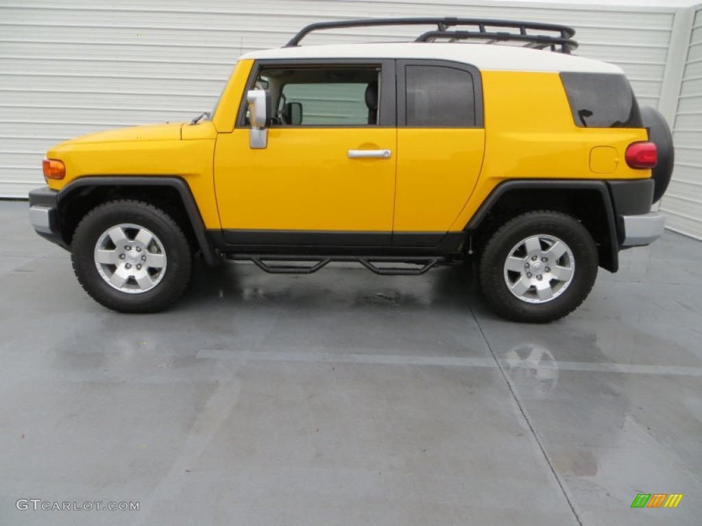Sun Fusion Yellow 2008 Toyota FJ Cruiser 4WD Exterior Photo #79639963