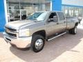 2012 Mocha Steel Metallic Chevrolet Silverado 3500HD LT Crew Cab 4x4  photo #11