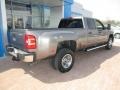 2012 Mocha Steel Metallic Chevrolet Silverado 3500HD LT Crew Cab 4x4  photo #12