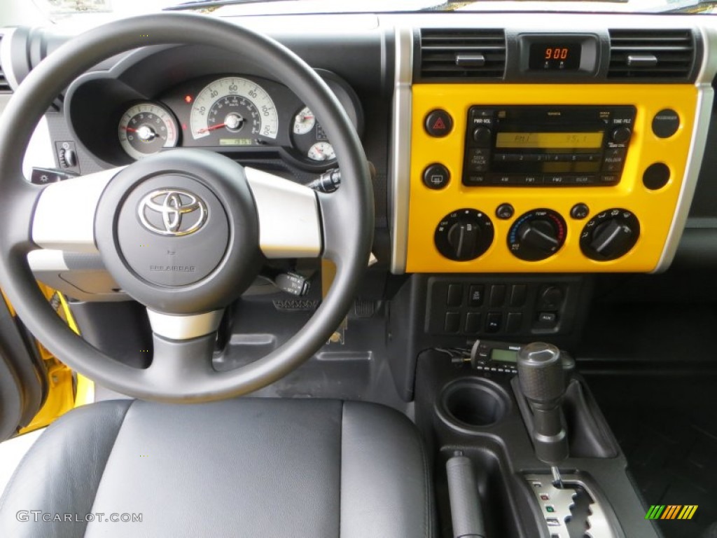 2008 FJ Cruiser 4WD - Sun Fusion Yellow / Dark Charcoal photo #37