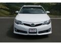 2013 Super White Toyota Camry SE V6  photo #3