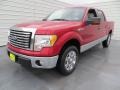 2010 Red Candy Metallic Ford F150 XLT SuperCrew  photo #7