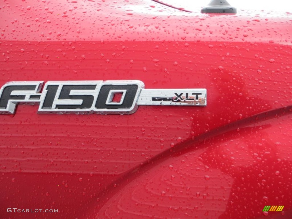 2010 F150 XLT SuperCrew - Red Candy Metallic / Medium Stone photo #15