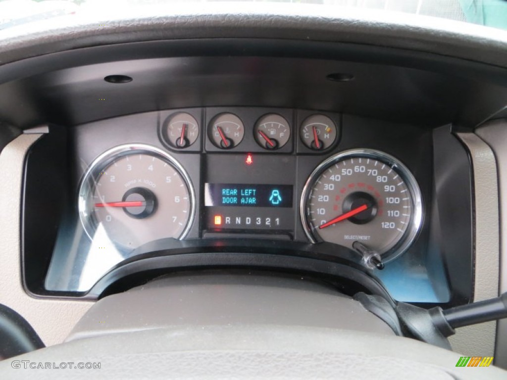 2010 F150 XLT SuperCrew - Red Candy Metallic / Medium Stone photo #40