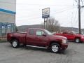 2013 Deep Ruby Metallic Chevrolet Silverado 1500 LT Extended Cab 4x4  photo #12