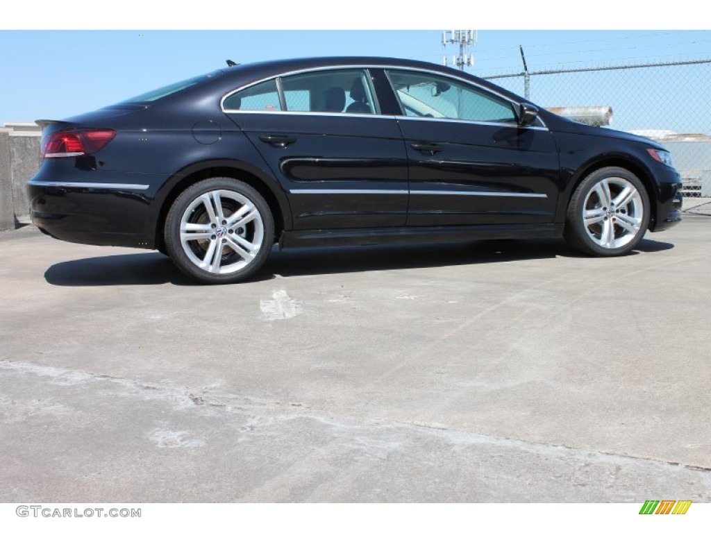 Deep Black Metallic 2013 Volkswagen CC R-Line Exterior Photo #79641838