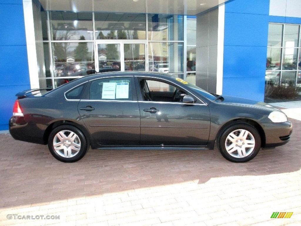 Ashen Gray Metallic 2013 Chevrolet Impala LT Exterior Photo #79642015