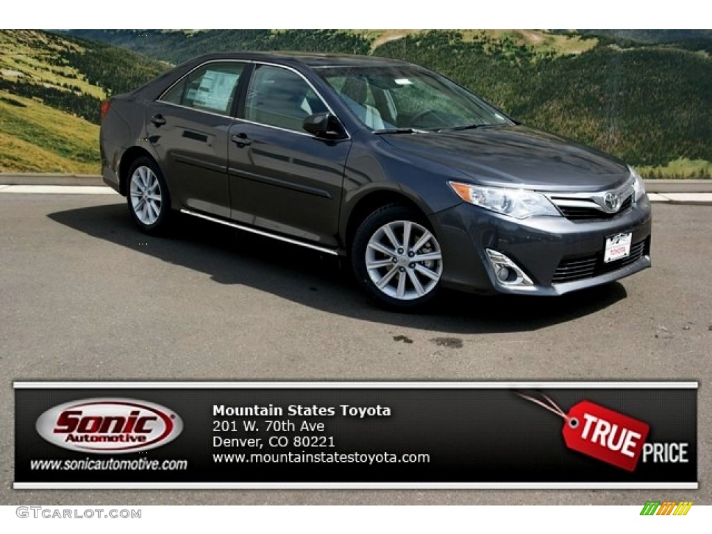 2013 Camry XLE - Magnetic Gray Metallic / Ash photo #1