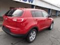 2013 Signal Red Kia Sportage LX AWD  photo #8