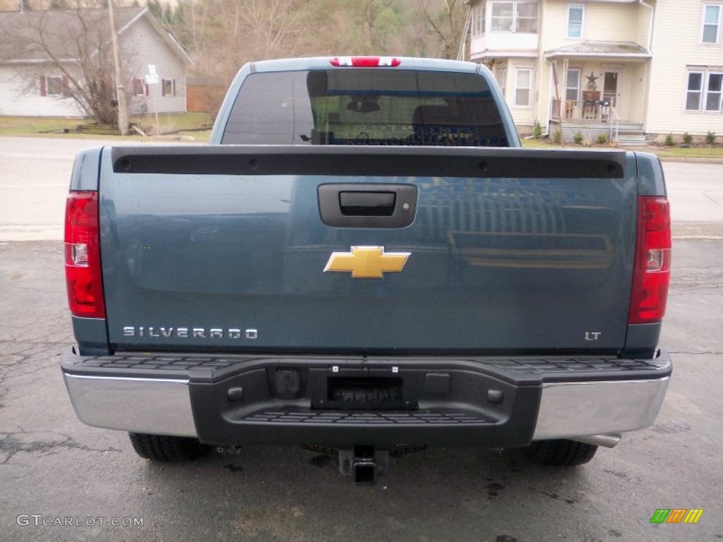 2013 Silverado 1500 LT Extended Cab 4x4 - Blue Granite Metallic / Ebony photo #6