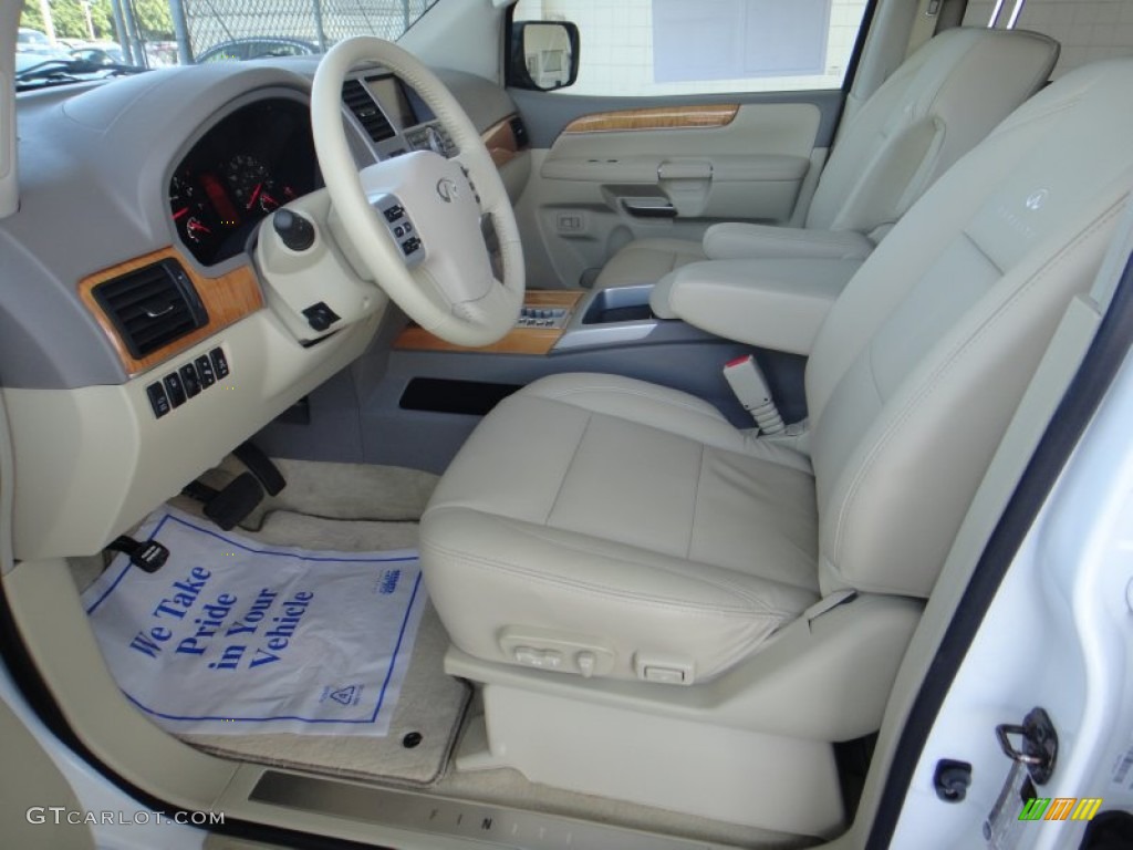 Wheat Interior 2010 Infiniti QX 56 Photo #79642852