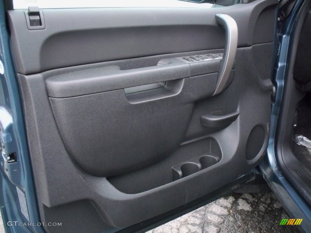 2013 Silverado 1500 LT Extended Cab 4x4 - Blue Granite Metallic / Ebony photo #19