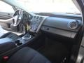 2010 Mazda CX-7 Black Interior Dashboard Photo