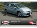 2013 Sea Glass Pearl Toyota Prius Three Hybrid  photo #1