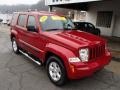 Inferno Red Crystal Pearl 2010 Jeep Liberty Sport 4x4 Exterior