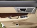 2013 Jaguar XF Barley/Warm Charcoal Interior Door Panel Photo