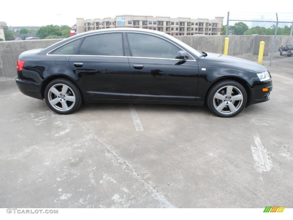 Brilliant Black 2008 Audi A6 3.2 quattro Sedan Exterior Photo #79646930