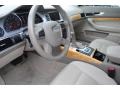Cardamom Beige 2008 Audi A6 3.2 quattro Sedan Interior Color