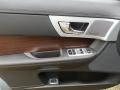 Warm Charcoal 2013 Jaguar XF 3.0 AWD Door Panel