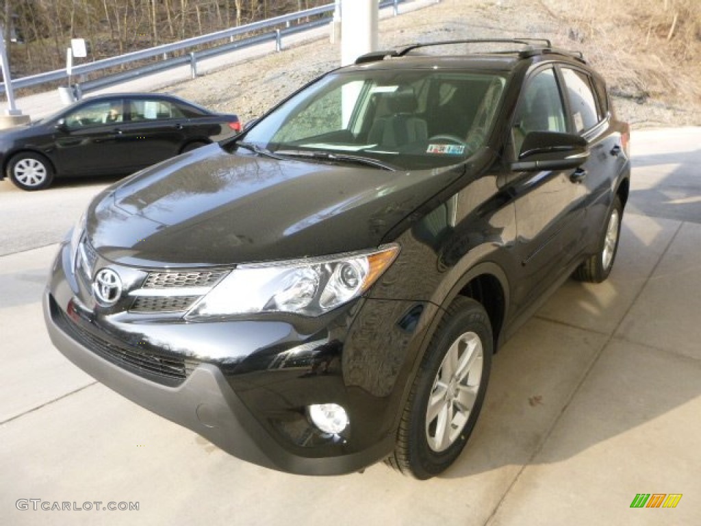 Black 2013 Toyota RAV4 XLE AWD Exterior Photo #79647544