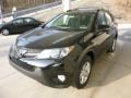 Black 2013 Toyota RAV4 XLE AWD Exterior