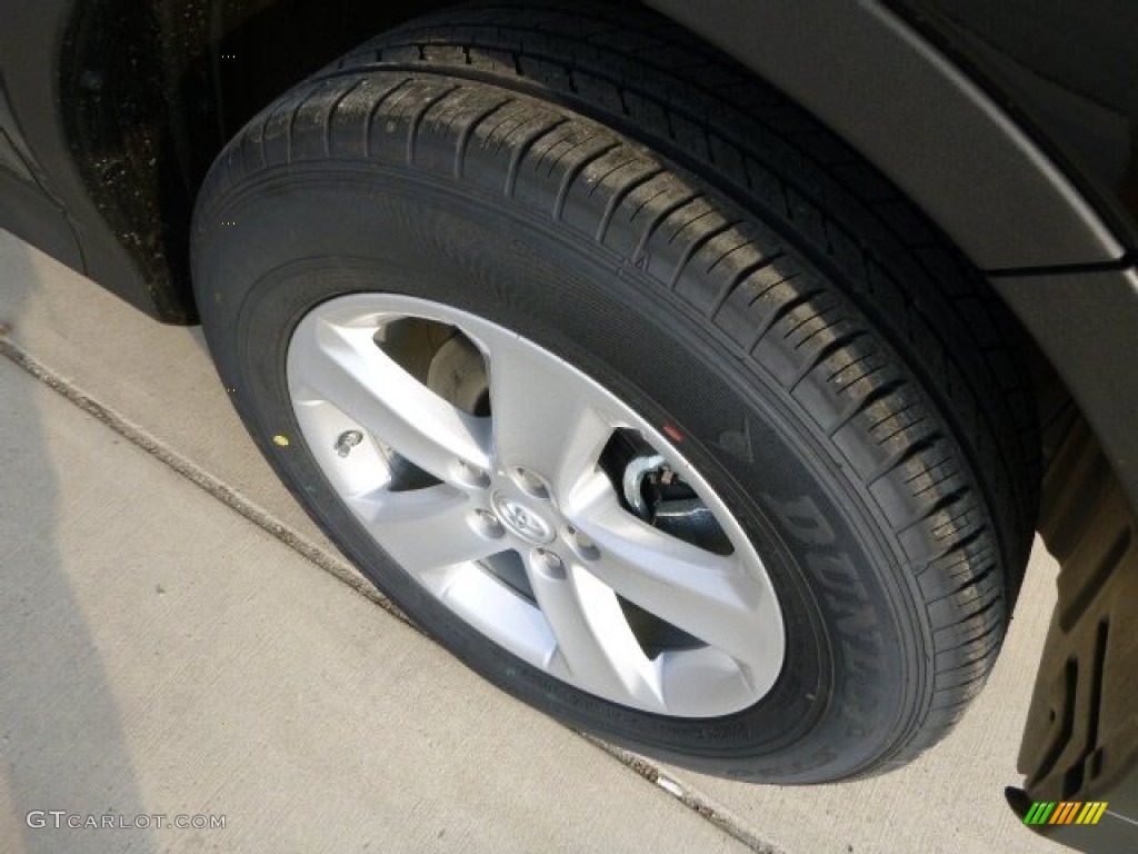 2013 RAV4 XLE AWD - Black / Black photo #8