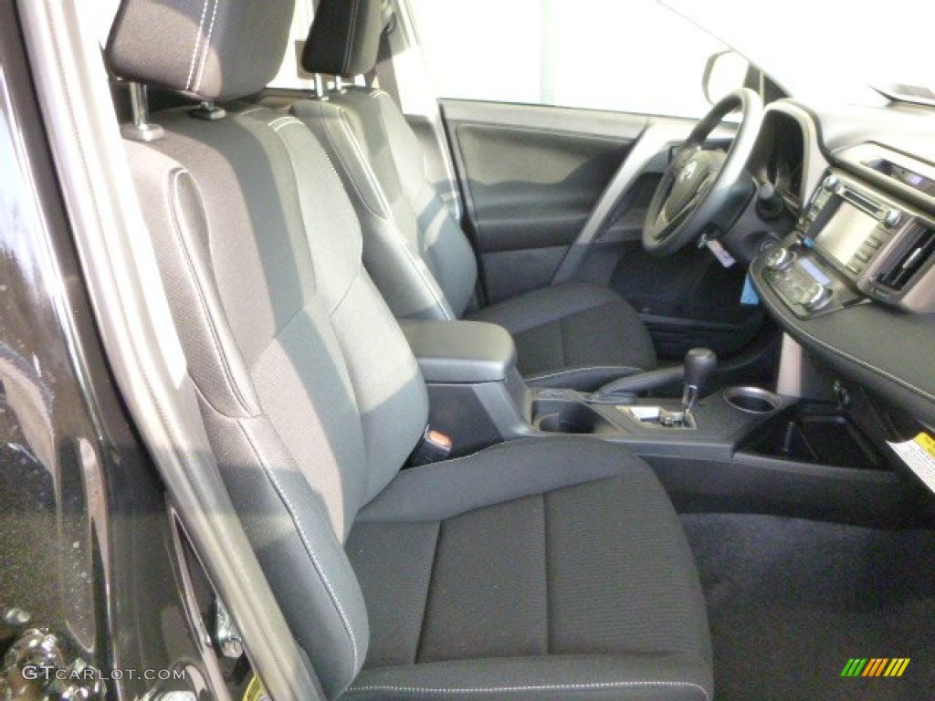 2013 RAV4 XLE AWD - Black / Black photo #9