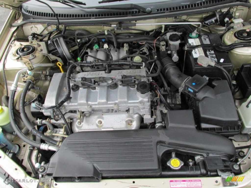 2003 Mazda Protege LX 2.0 Liter DOHC 16-Valve 4 Cylinder Engine Photo #79647641