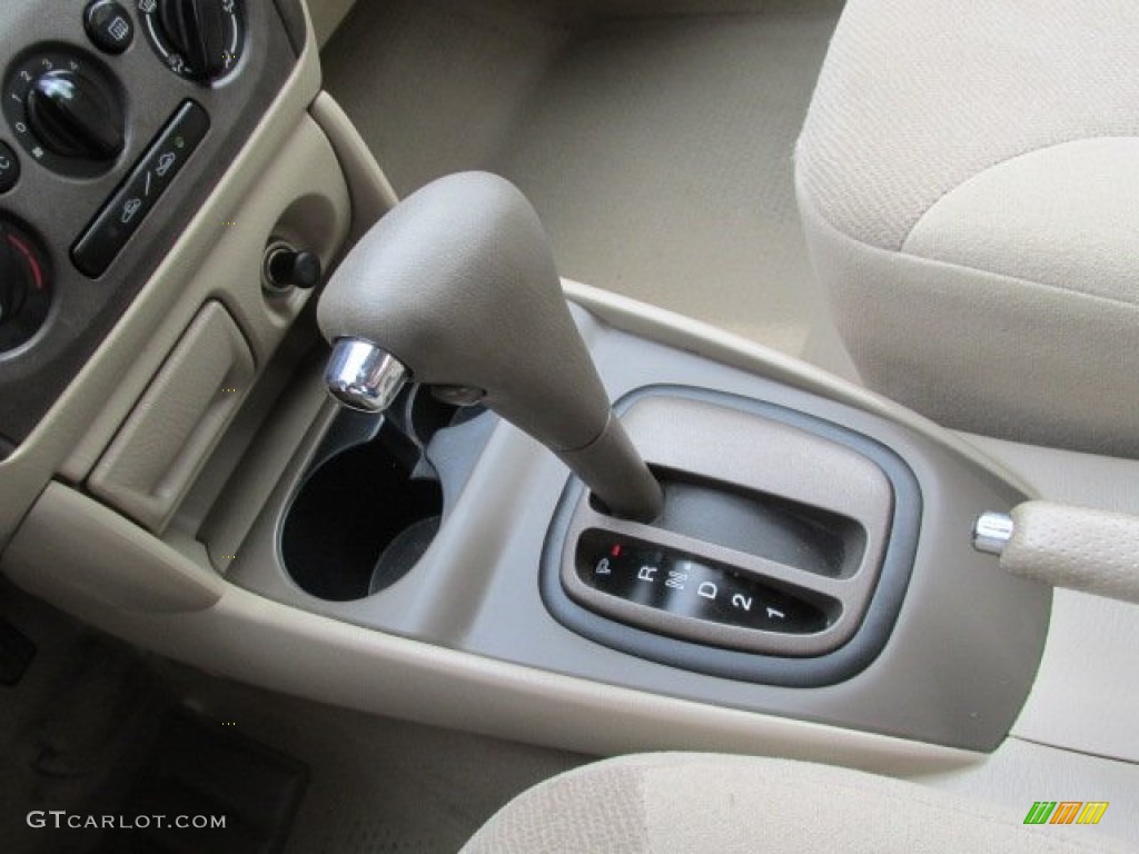 2003 Protege LX - Light Sandalwood Metallic / Beige photo #18