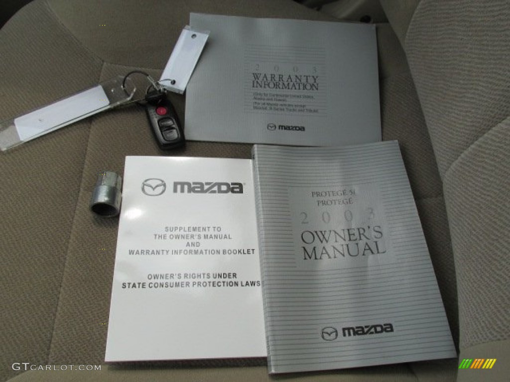 2003 Mazda Protege LX Books/Manuals Photo #79647864
