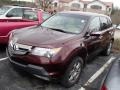 2007 Dark Cherry Red Pearl Acura MDX Technology  photo #3