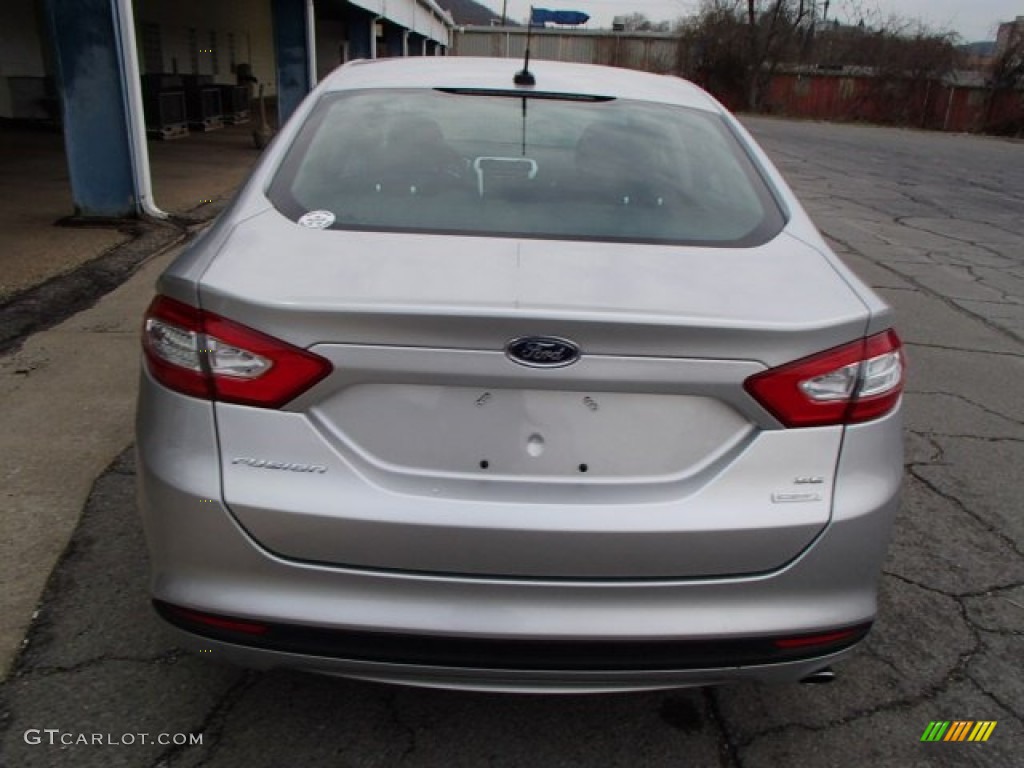 2013 Fusion SE 1.6 EcoBoost - Ingot Silver Metallic / Charcoal Black photo #7