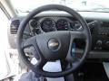 Dark Titanium 2013 Chevrolet Silverado 3500HD WT Crew Cab 4x4 Dually Steering Wheel