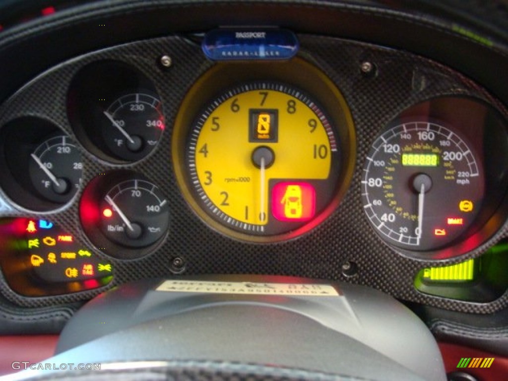 2005 Ferrari 360 Spider F1 Gauges Photos