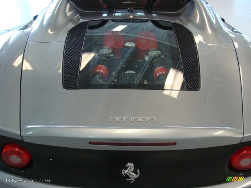 2005 360 Spider F1 - Argento (Silver Metallic) / Red photo #32