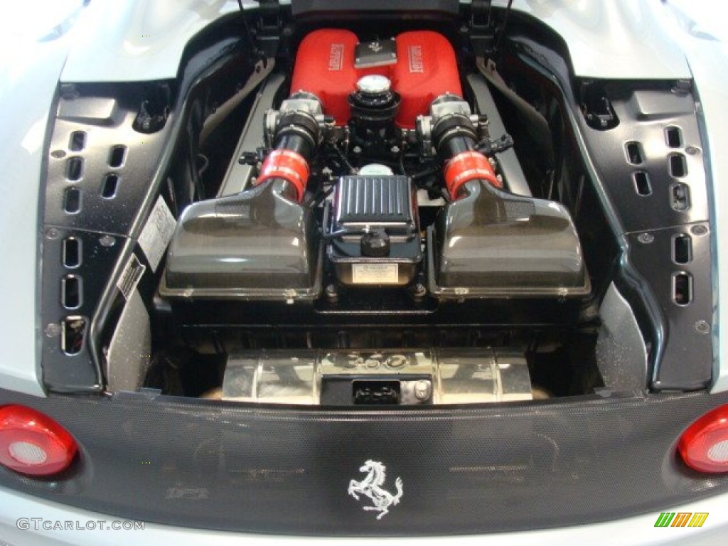 2005 Ferrari 360 Spider F1 Engine Photos