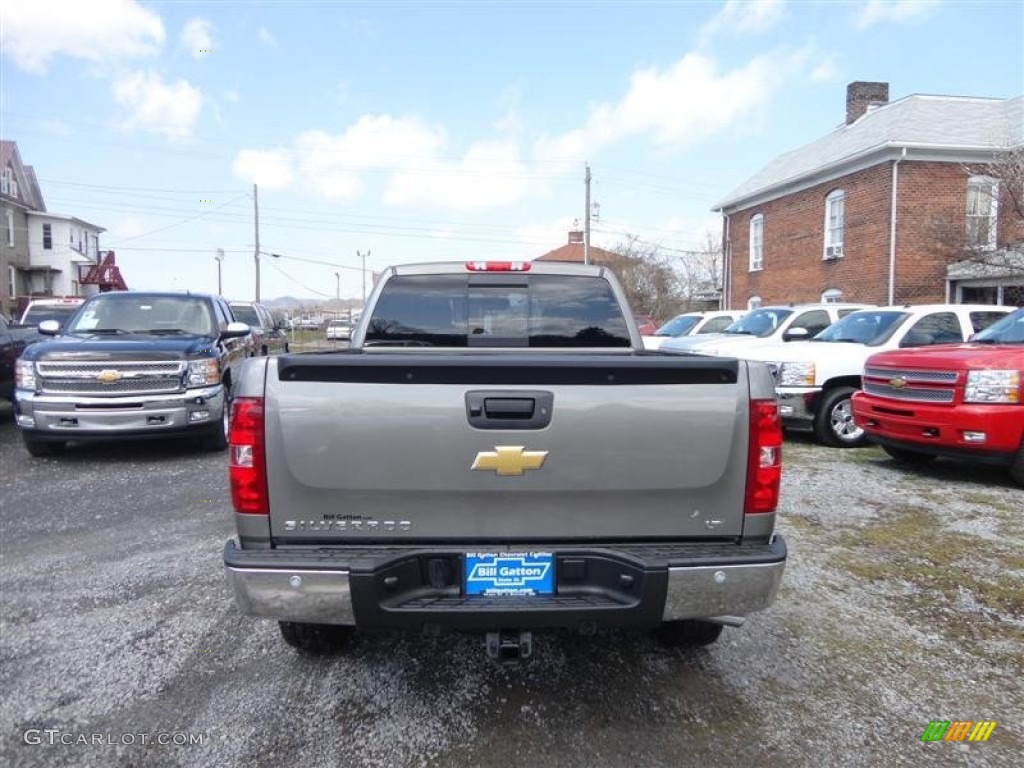 2013 Silverado 1500 LT Extended Cab 4x4 - Graystone Metallic / Ebony photo #6